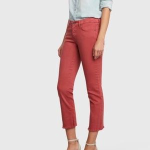 The OPTIMIST Mid Rise Straight Leg Crop